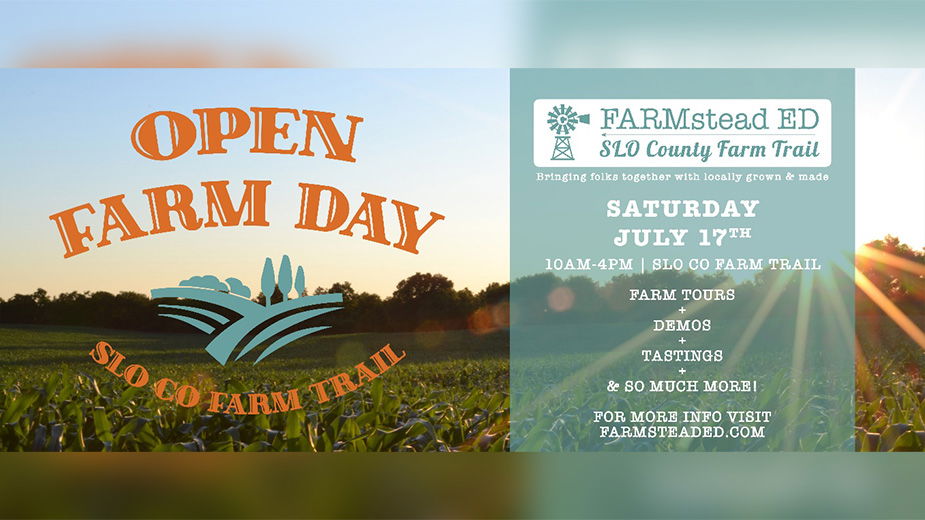 SLO Co Farm Trail Hosts 'Open Farm Day'