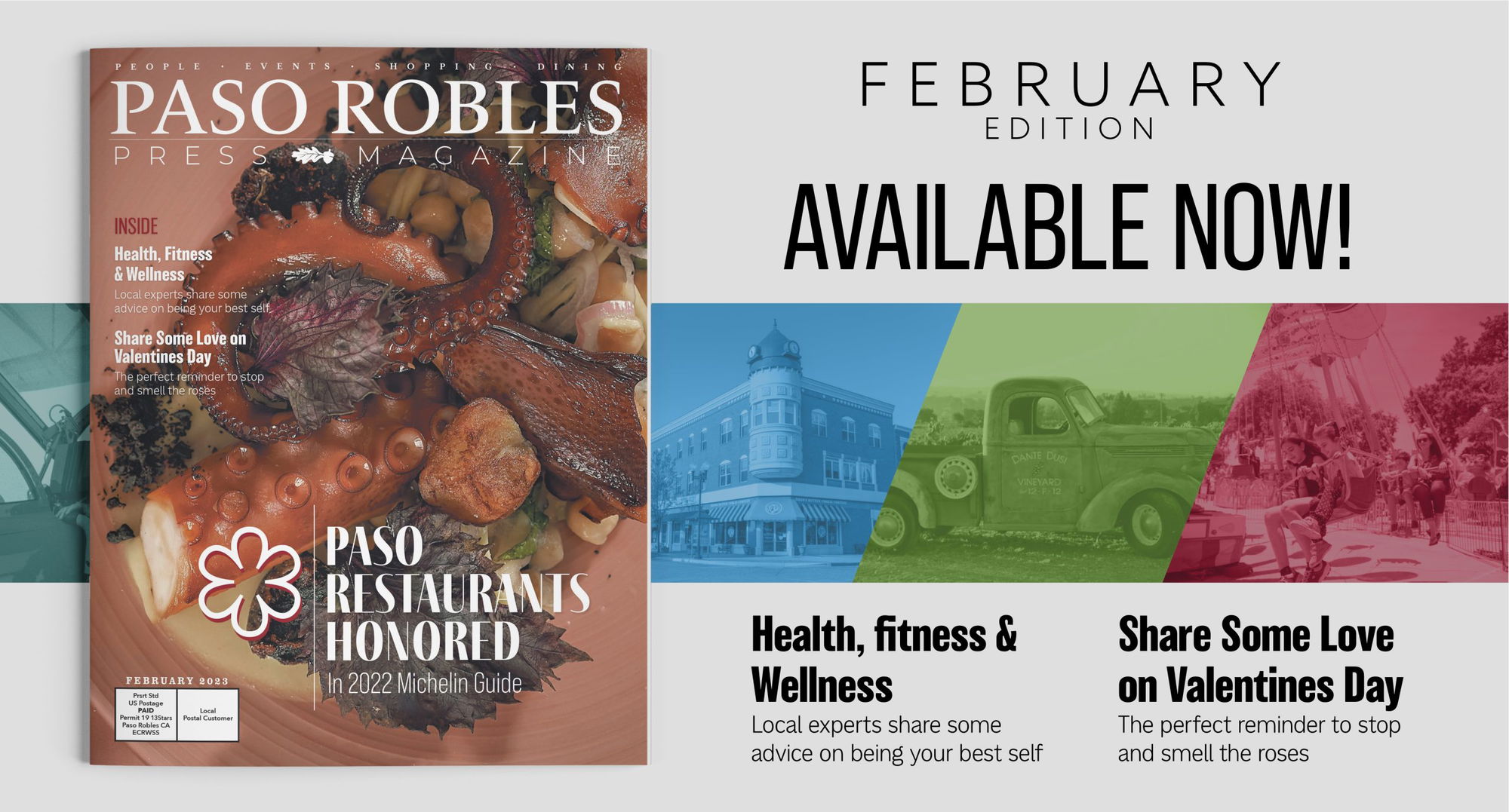 February Issue of Paso Robles Press Magazine Now in Your Mailbox