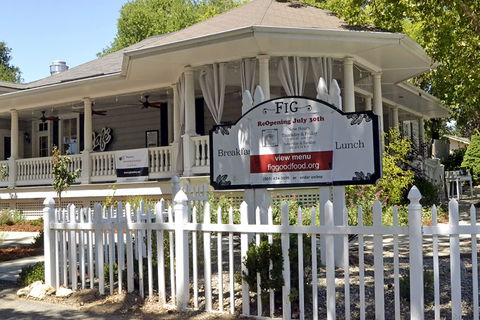 Fig Back Serving Good Food at Courtney’s House