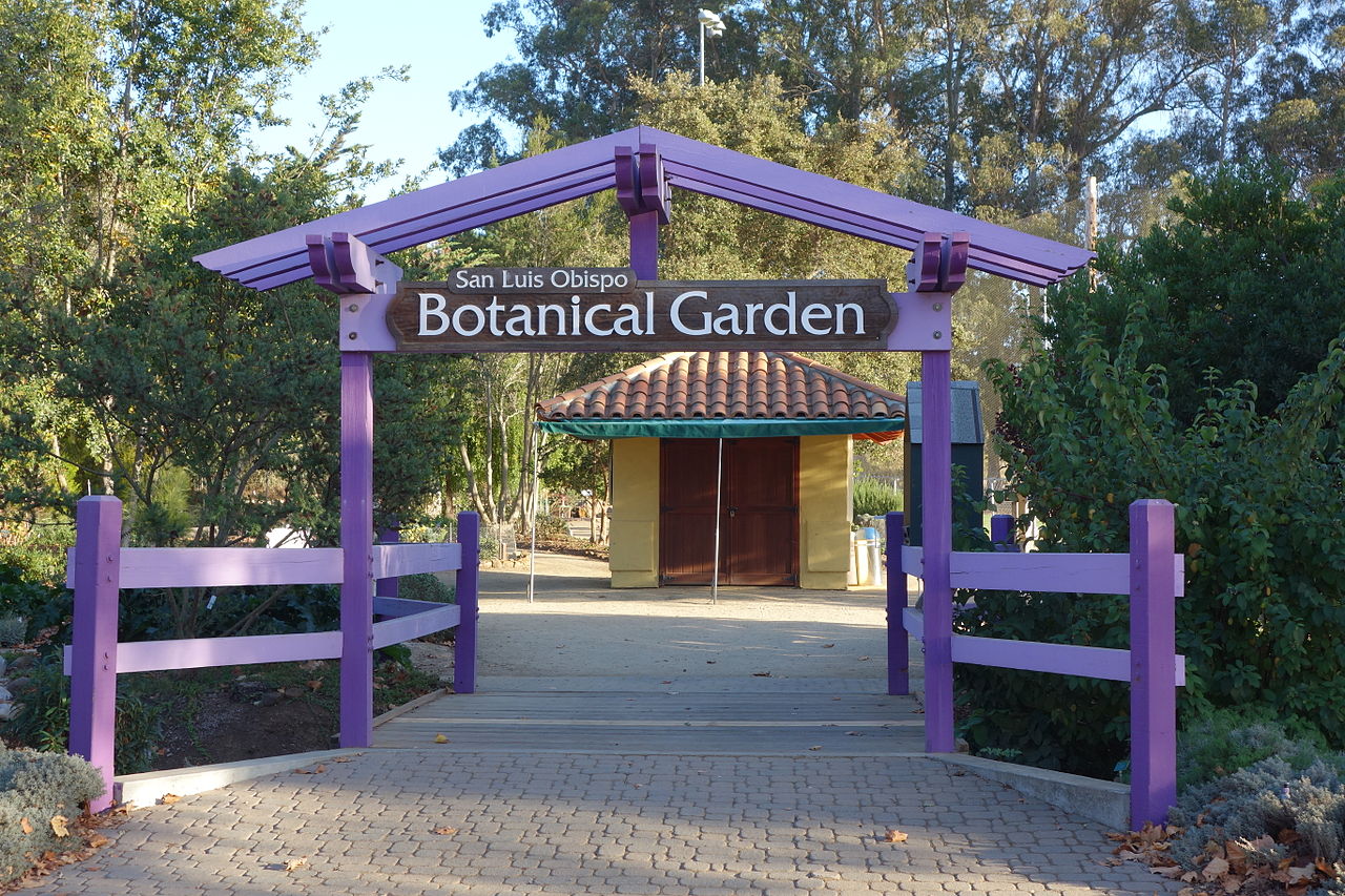 San Luis Obispo Botanical Garden: The Garden is Changing Entrance