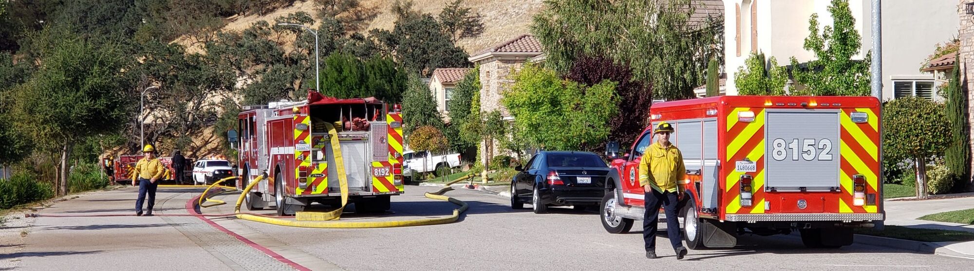 Grass Fire Near Navajo Road and Rio Court