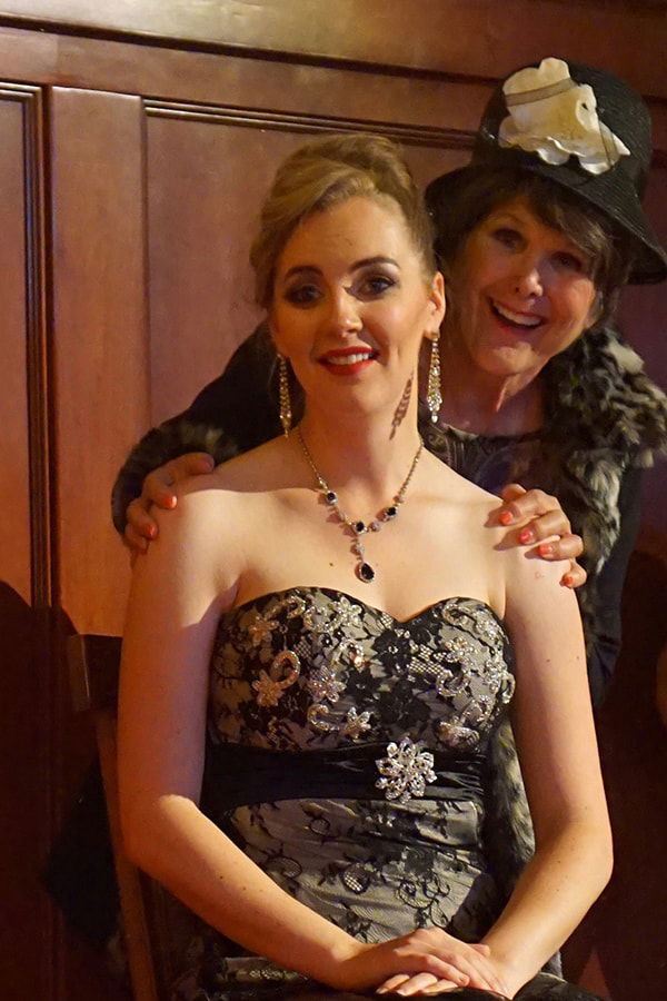 Louise, played by Sarah Raines, finally realizes her beauty and talent, under the watchful eyes of her mother, Rose, played by Sholly Van Stein.  Little does Mama Rose know the direction Louise’s stardom will take.