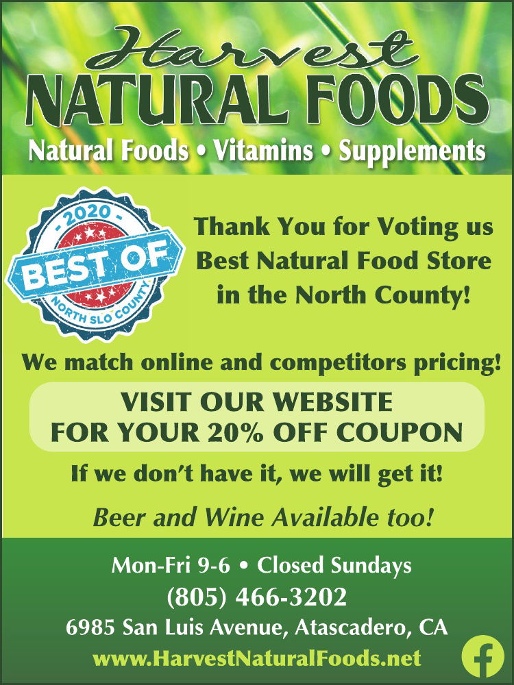 Harvest Natural Foods Best of 2020