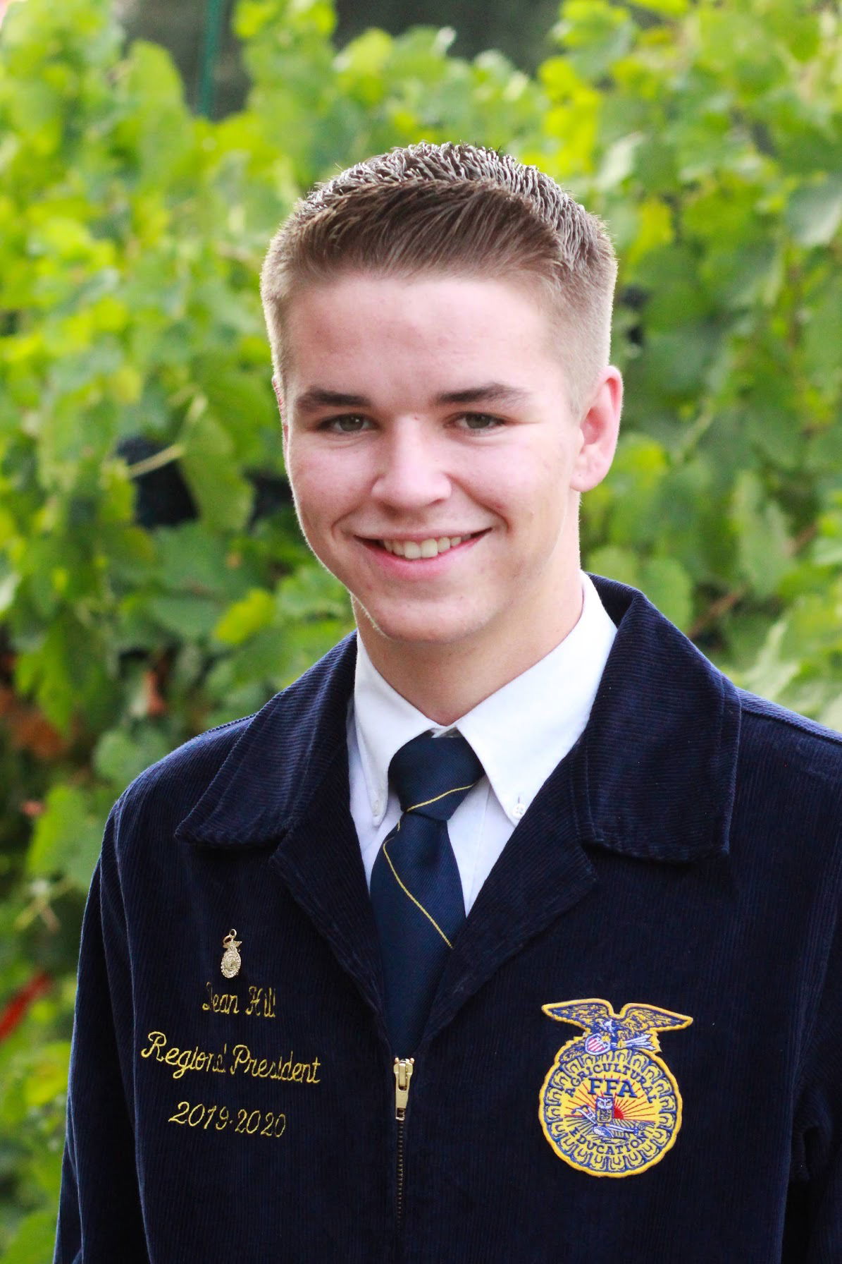 Local Senior Dean Hill Named FFA President of California