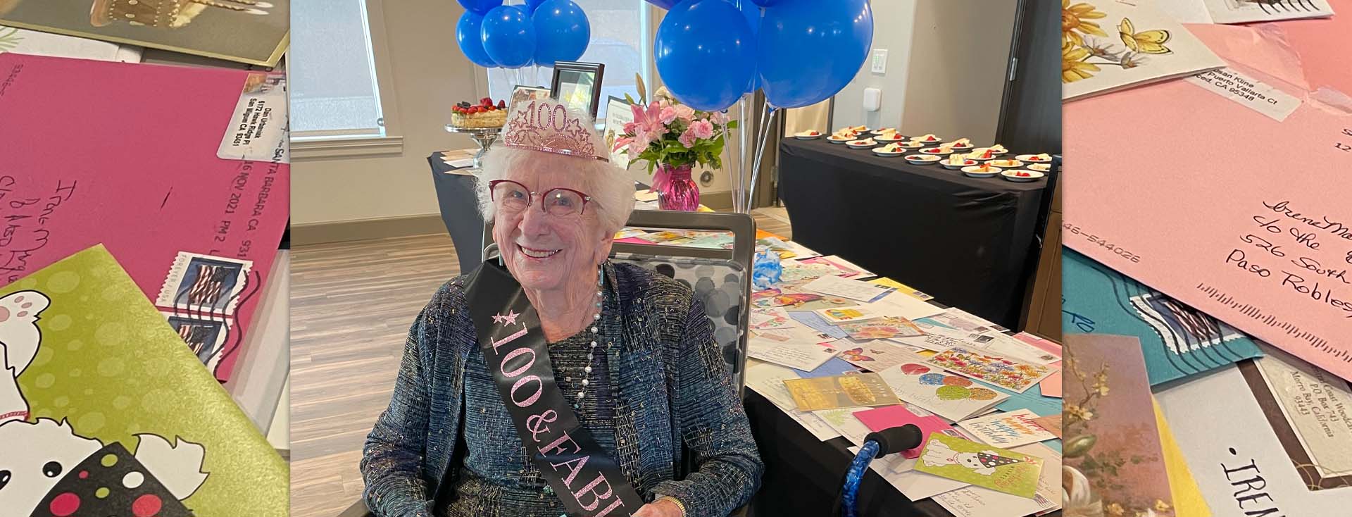 Pioneer Day Queen Irene Marquart Turns 100 Years Old