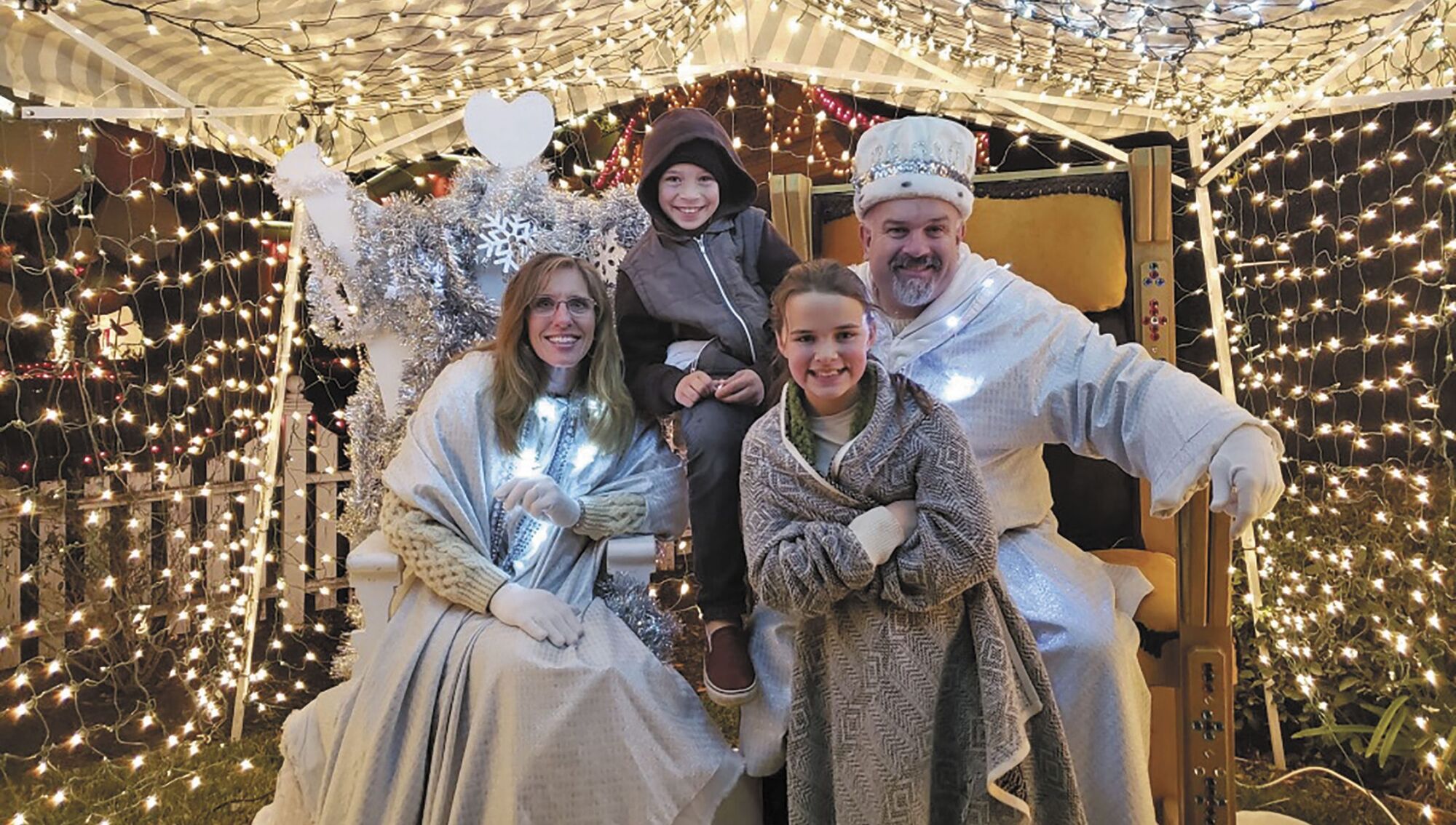 Snow King & Queen Preside Over Paso Holiday Events
