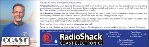 Thank You Coast Electronics!