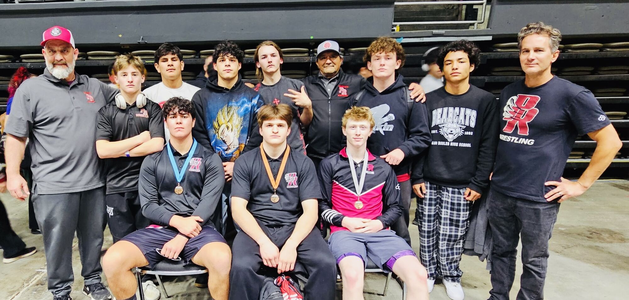 Bearcats advance three wrestlers to CIF State Championships