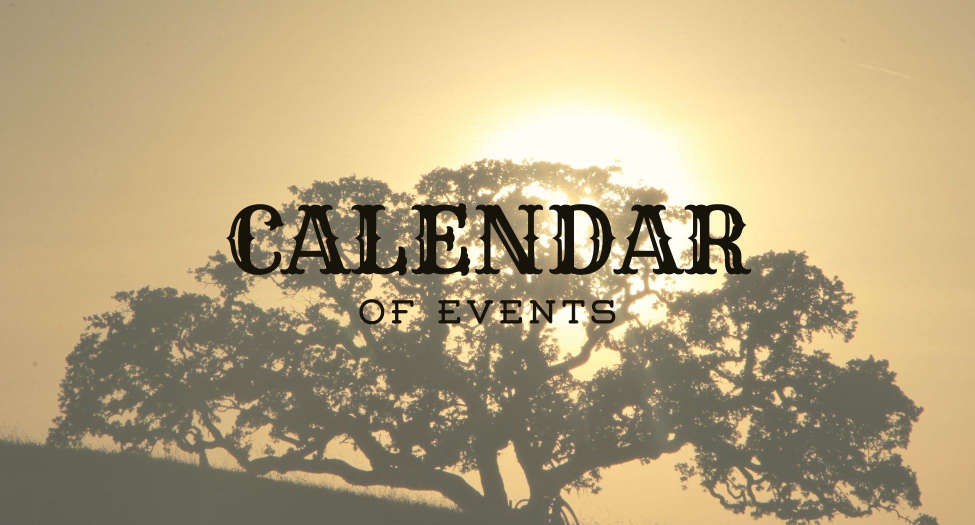 May Calendar of Events