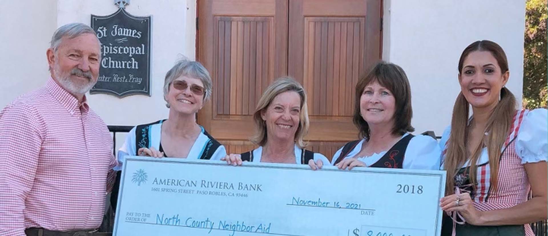 OktoberFest Raised $8,000 for North County NeighborAid