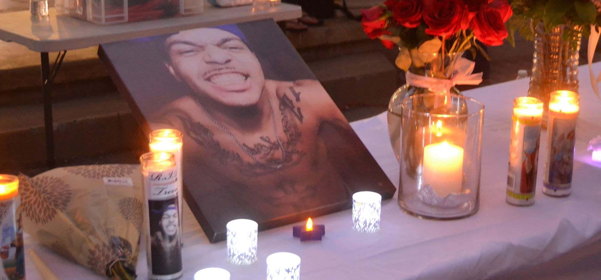 Hundreds Gather to Remember Tre