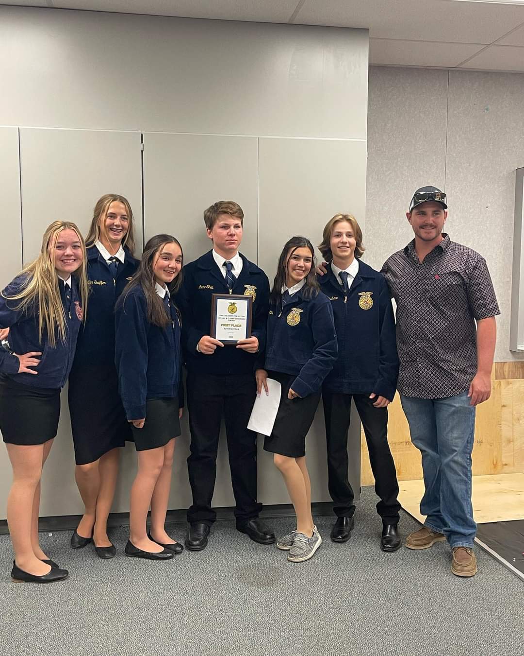 Paso Robles FFA Ranked Fifth in State