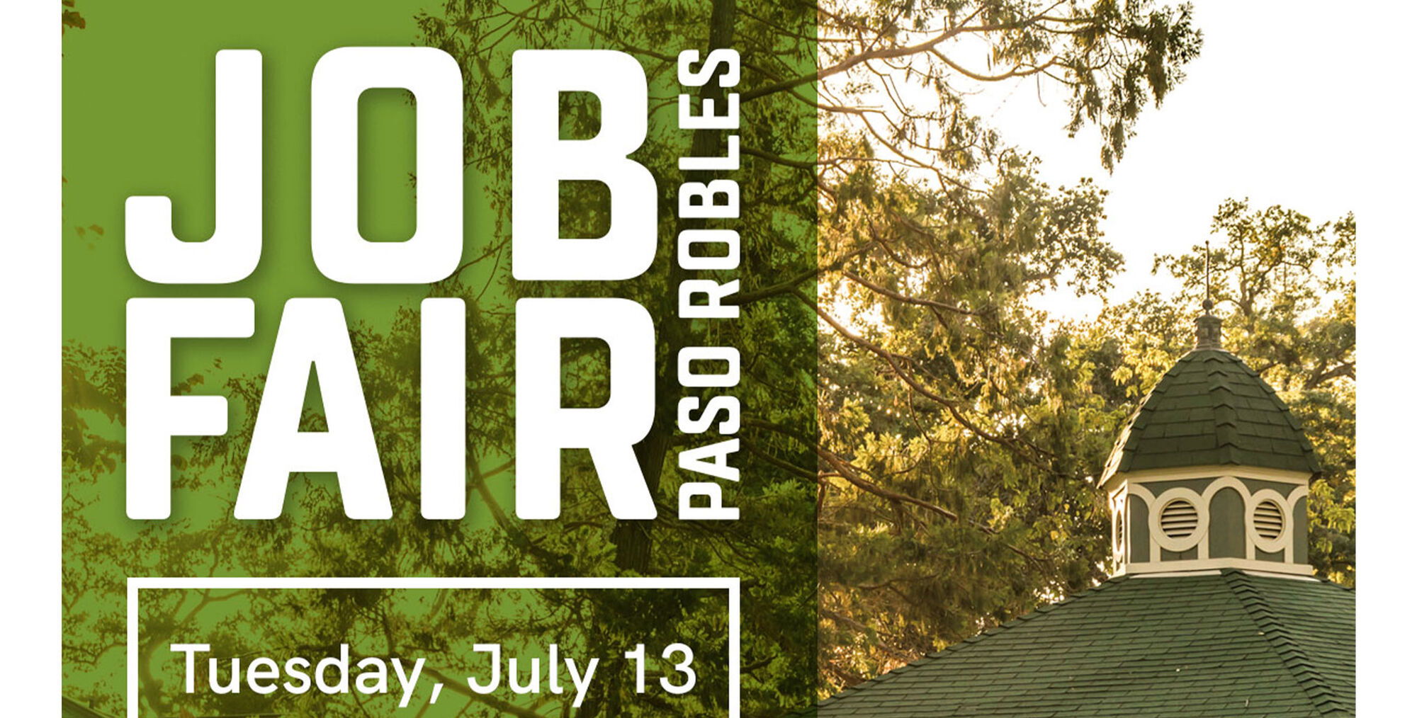 Paso Robles City-Wide Job Fair on Tuesday, July 13