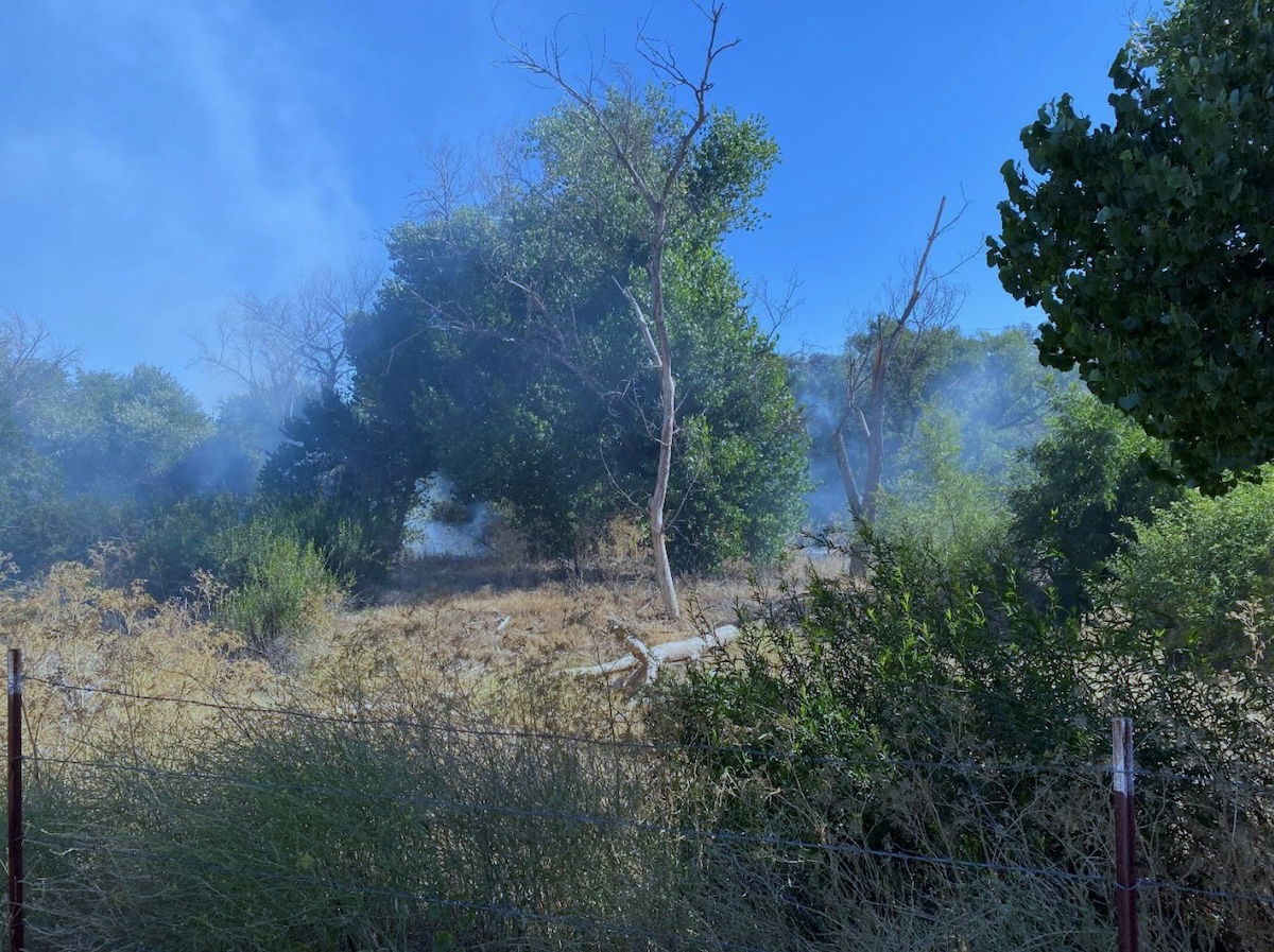 Paso Robles Respond to Multiple Riverbed Fires