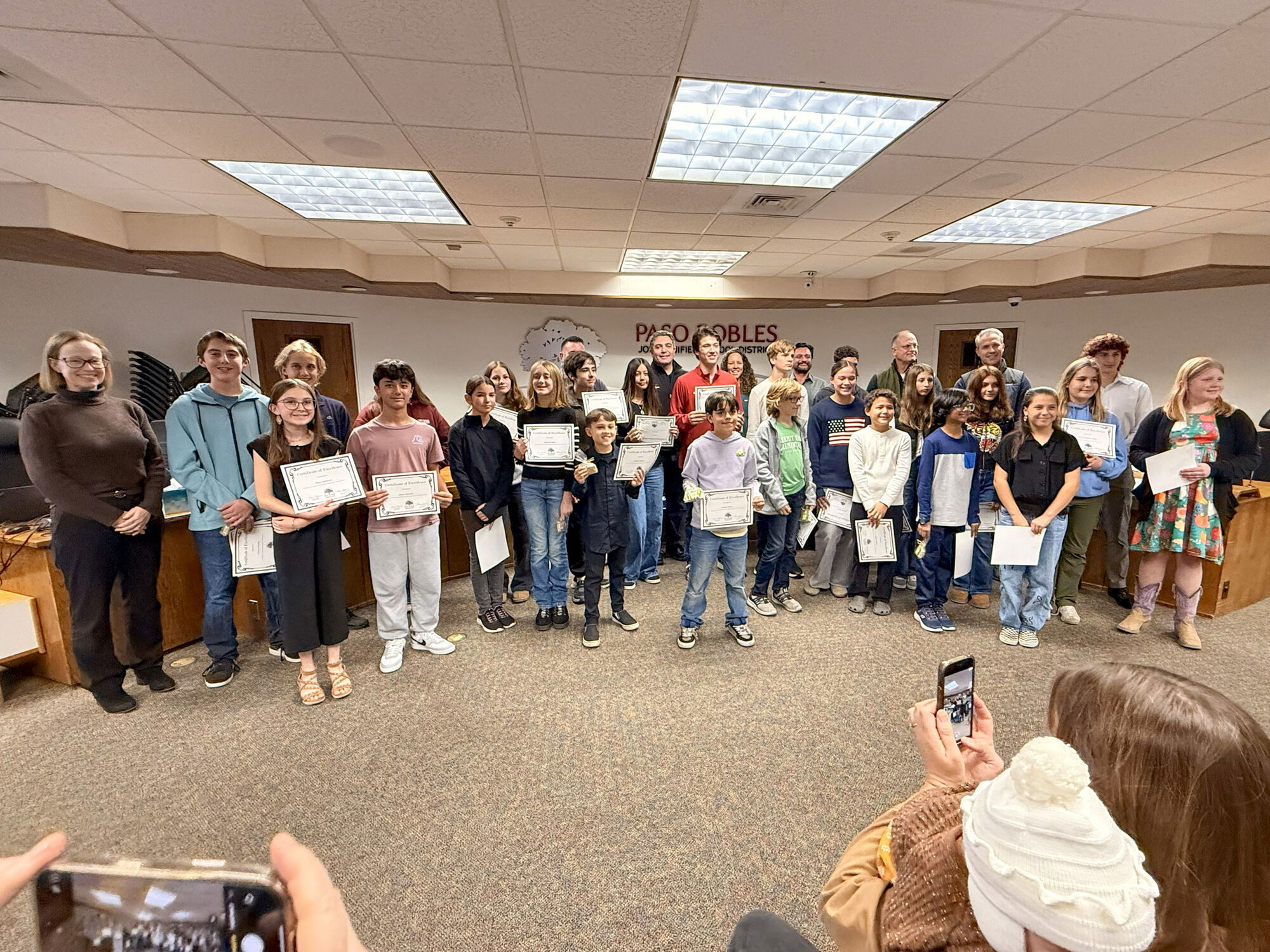 PRJUSD honors 30 students for perfect CAASPP scores