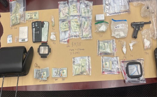 Narcotics and weapons arrest in Paso Robles