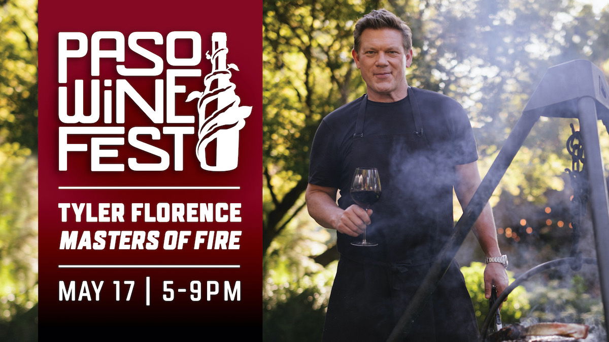 Tyler Florence to kick off Masters of Fire tour at Paso Wine Fest