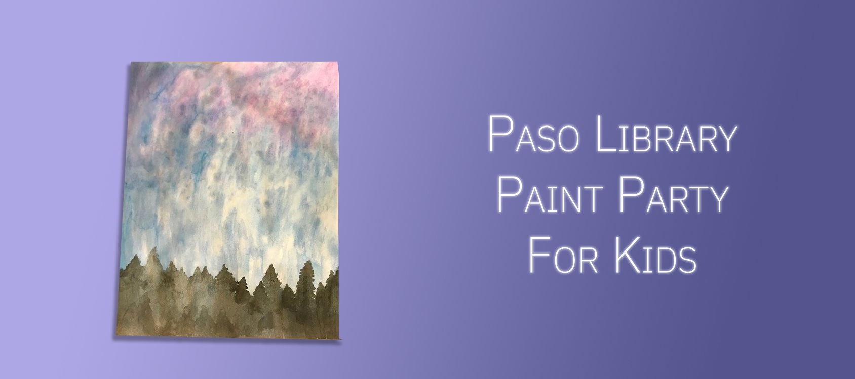 Paso Library Hosts Virtual Paint Party Just for Children