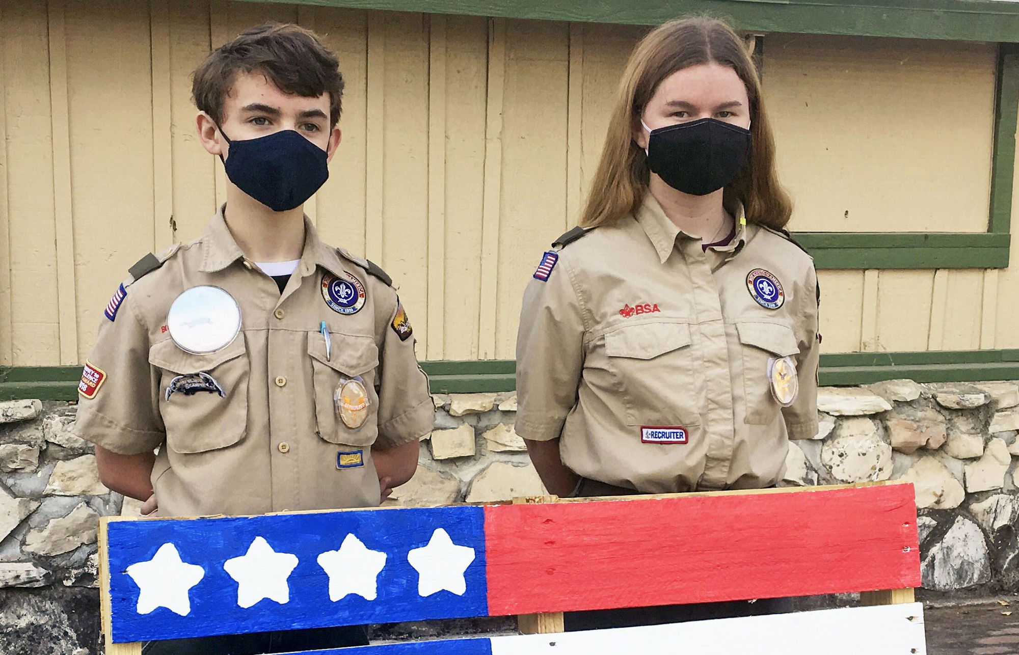 Paso Robles Scout Troops Invite Community to Purchase Handcrafted Pallet Flags Nov. 7