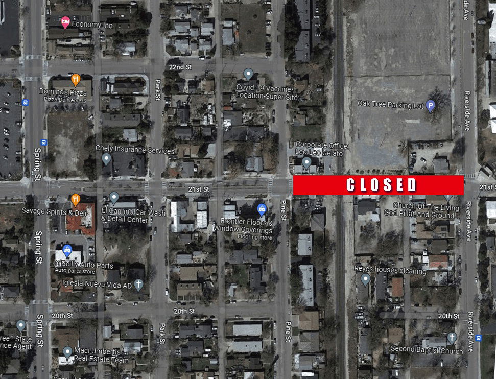 21st Street Reopened