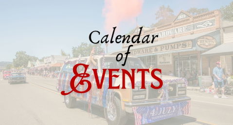 July Calendar of Events