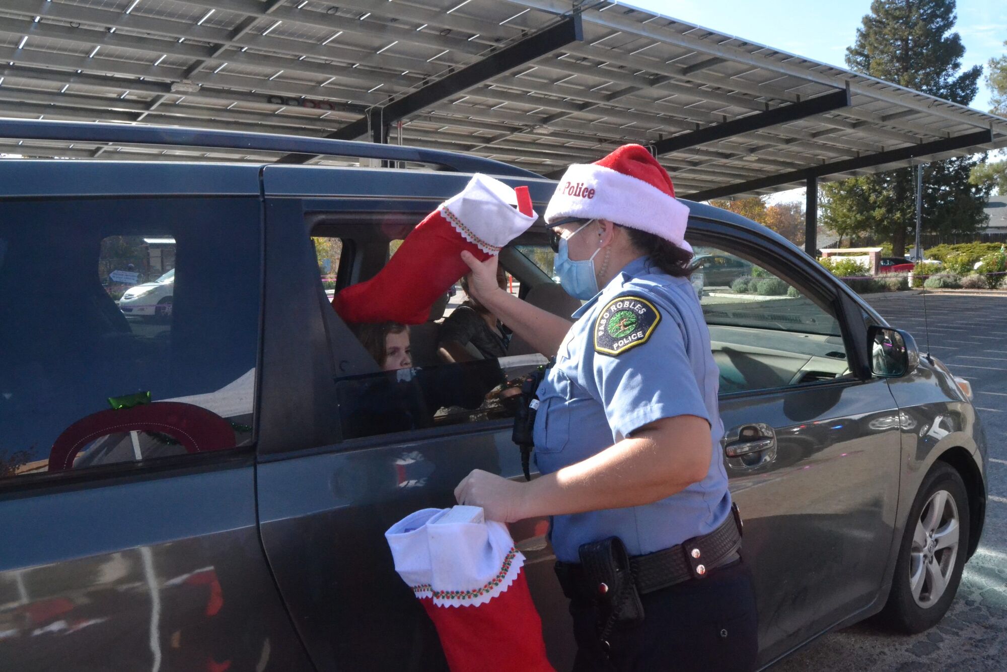 PRPD and Recreation Services Present Super Stocking Drive-Thru Giveaway
