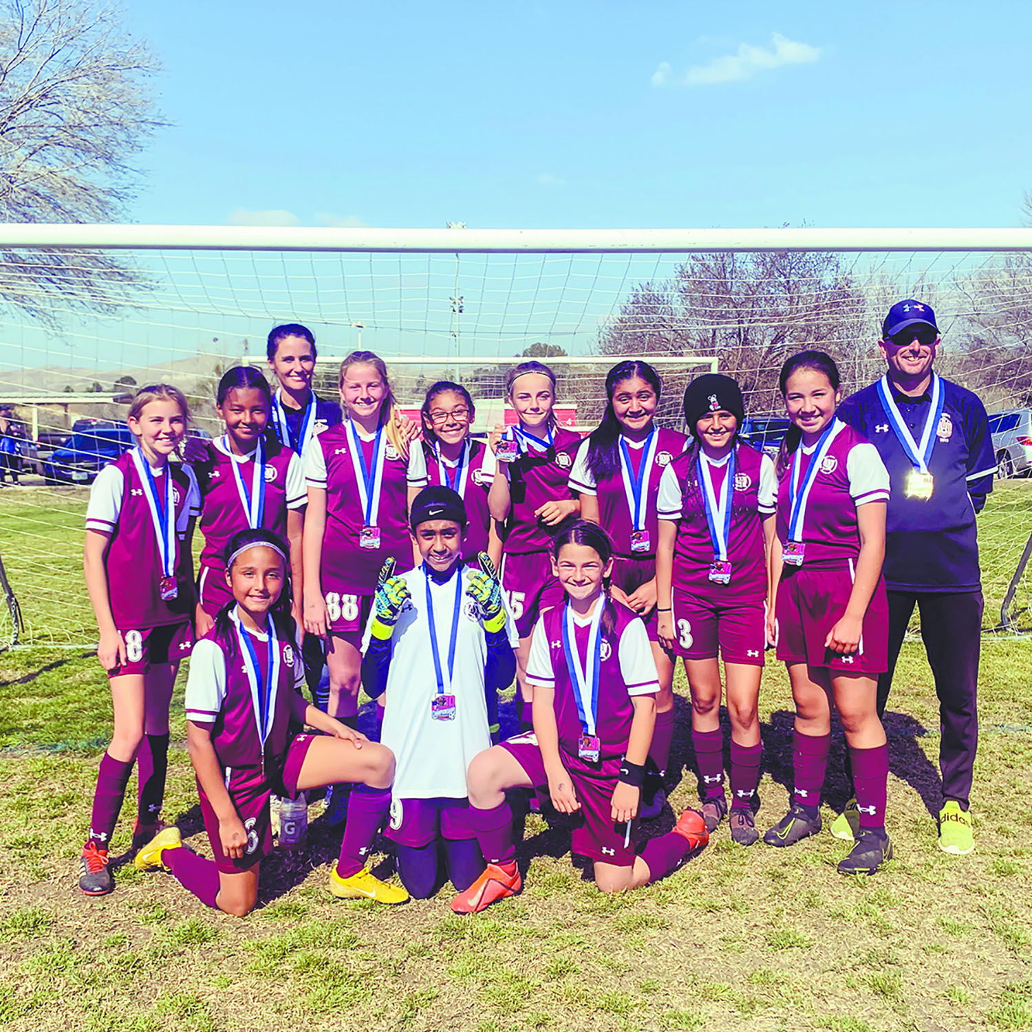 Paso Robles U12 Girls All-Stars Advance to Western State Championships