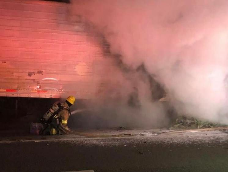 Emergency Services Respond to Vehicle Fire in Paso&nbsp;