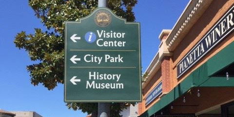 Paso Robles Wayfinding Signage is Being Installed