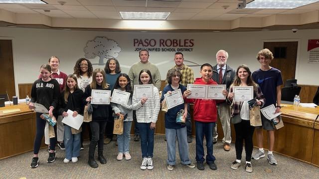Paso Robles Students Get Perfect Scores on State Testing
