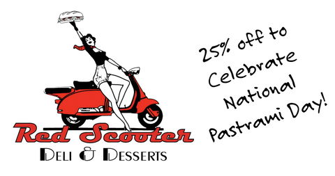 Red Scooter: Take 25% Off for National Pastrami Day