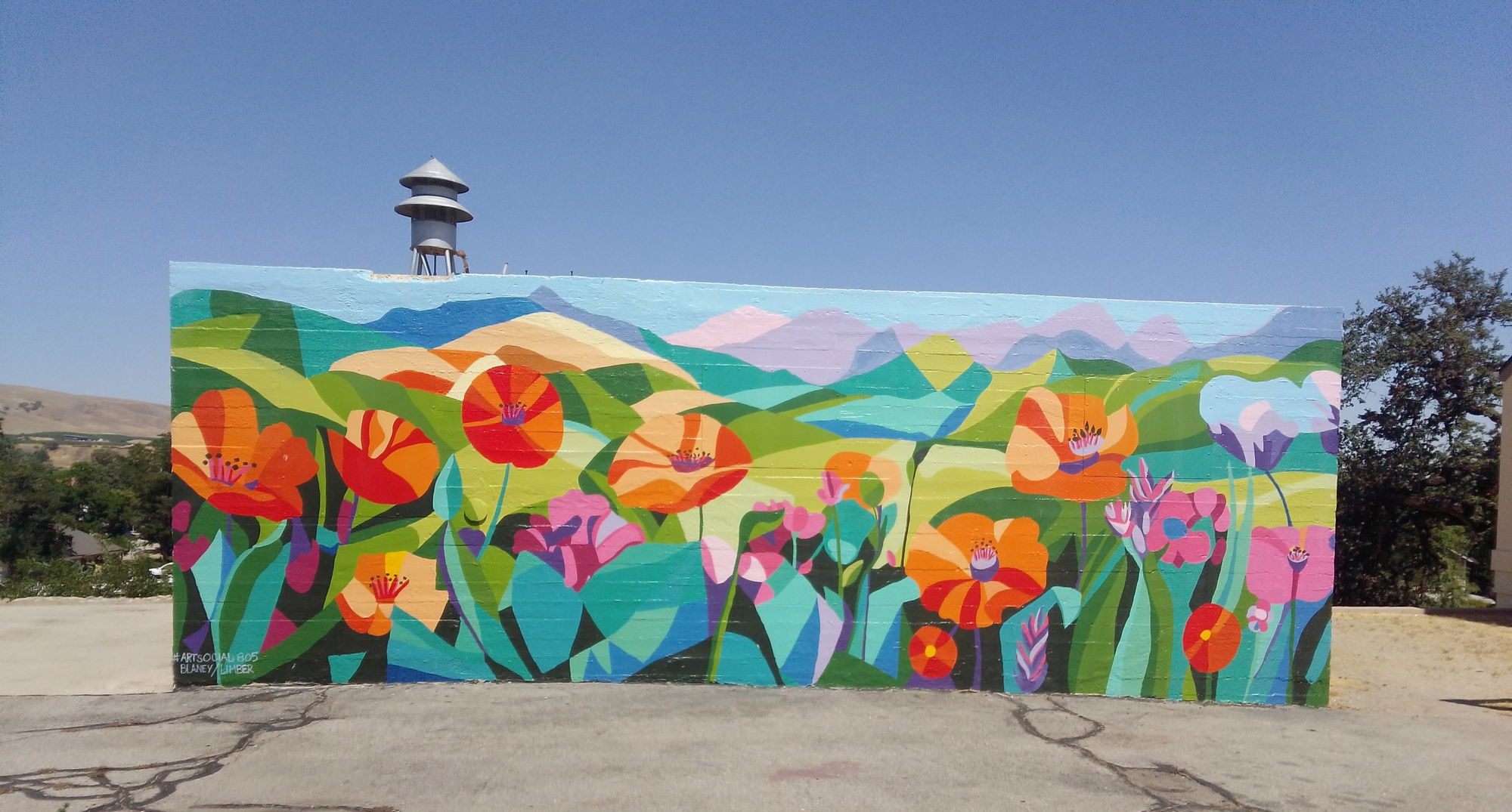 Old Jail Becomes Canvas of Joy Behind San Miguel Library