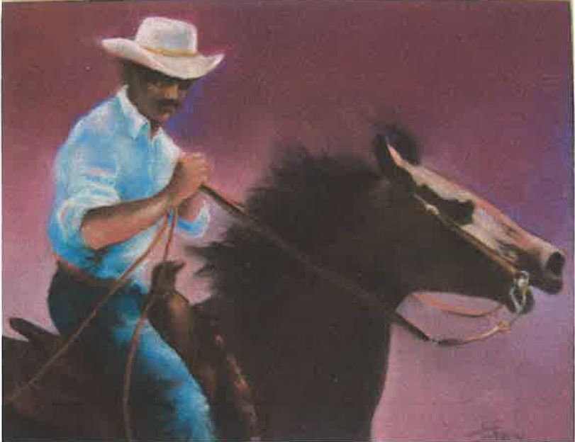 Pastels on display at the Paso Robles City Library