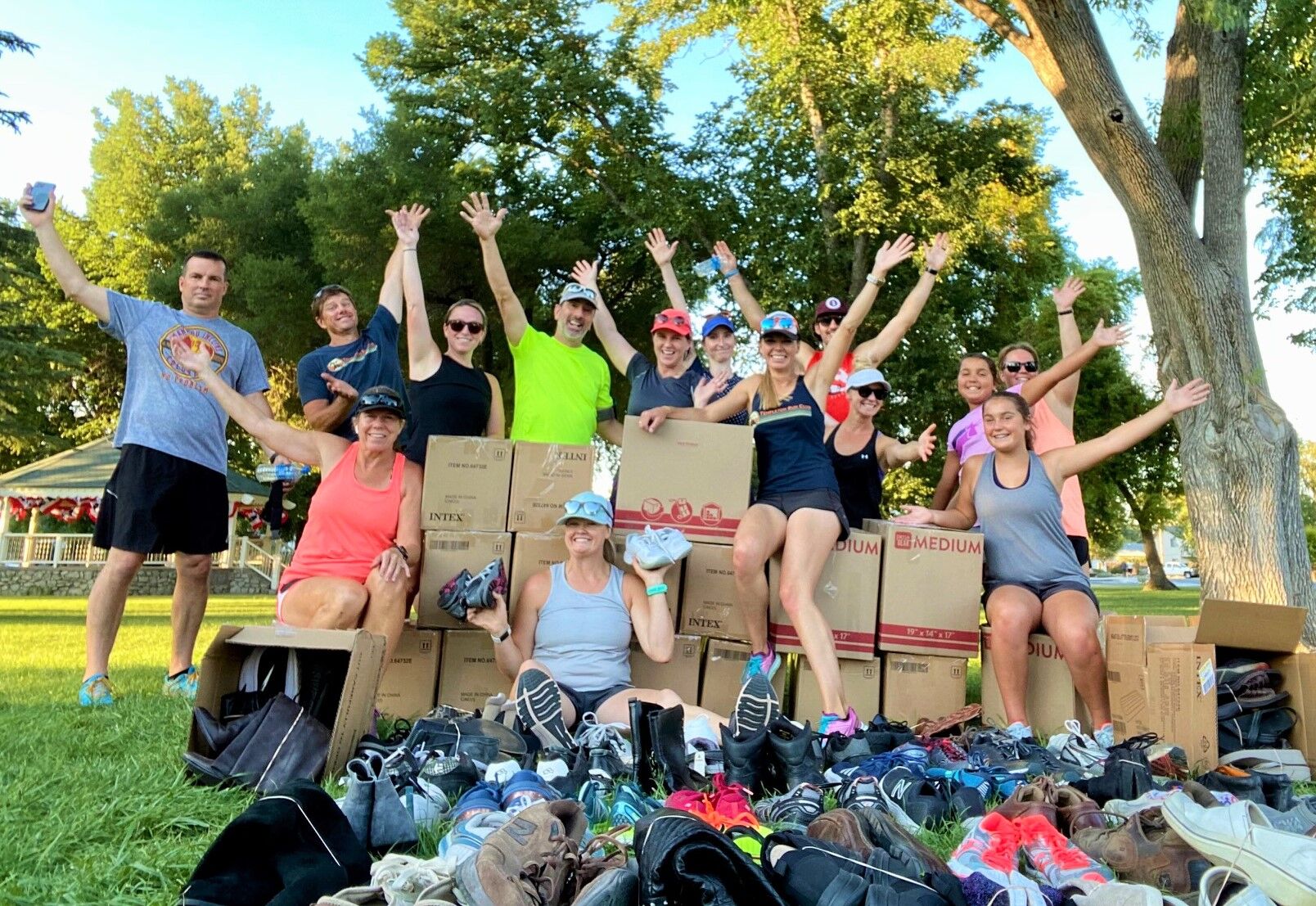 Shoe Drive Exceeds Expectations
