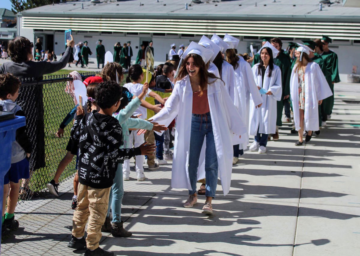 Templeton High School Seniors Take Their 'Senior Walk'