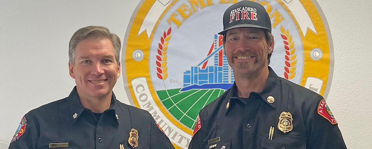 Templeton's New Fire Chief Hitting the Ground Running