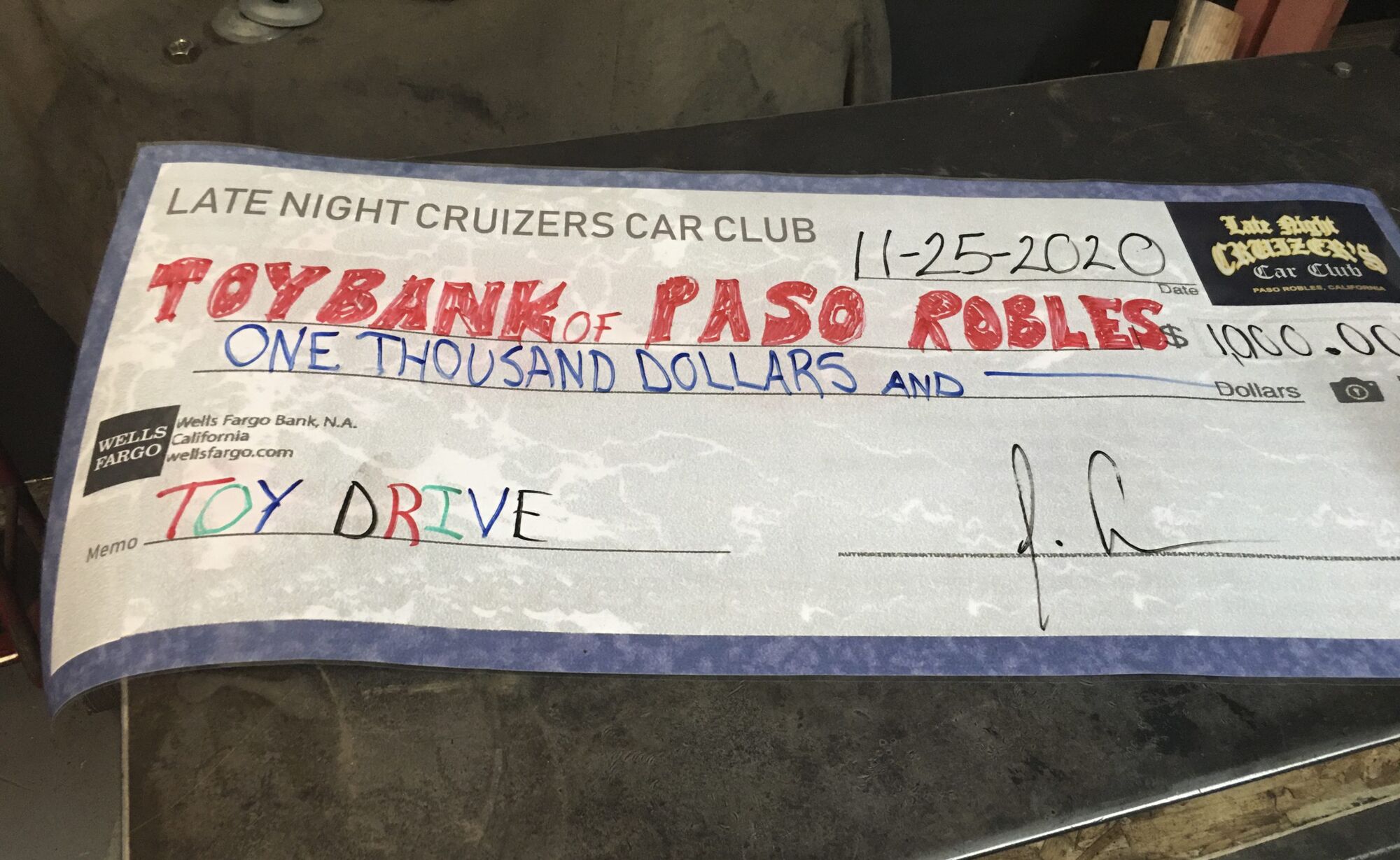 Toy Bank of Greater Paso Robles Honors Donors