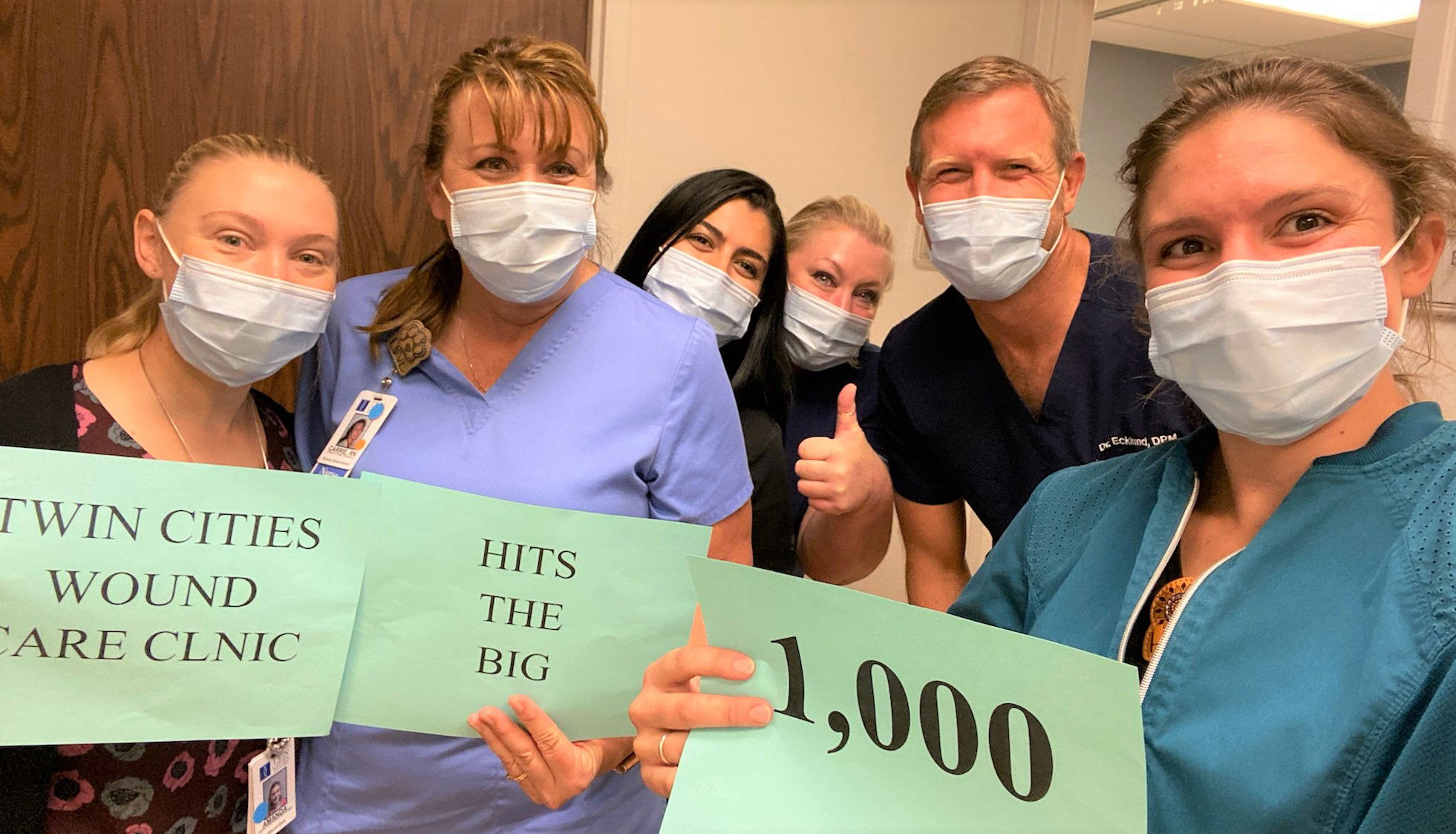 Twin Cities’ Wound Care Clinic Reaches 1,000 Patients Served