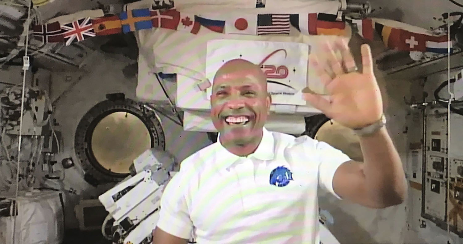 NASA Astronaut Victor Glover Provides Inspiration to Black Cal Poly Students From Space