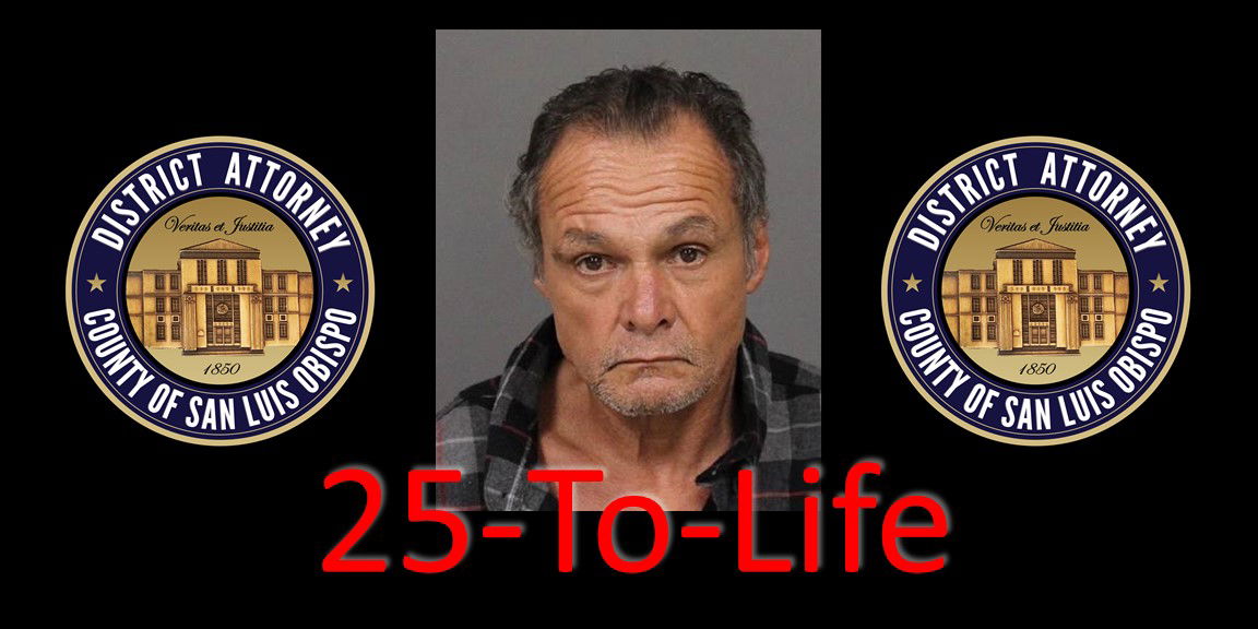 Paso Robles Bank Robber Sentenced to Prison for 25 Years