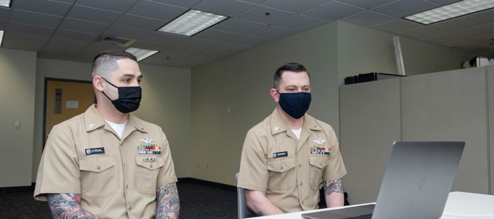 Sailor From Paso Recognized in Connecticut for His Work in Vaccination Distribution