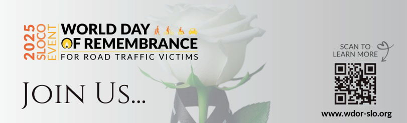 Community invited to honor road traffic victims at 2nd annual World Day of Remembrance