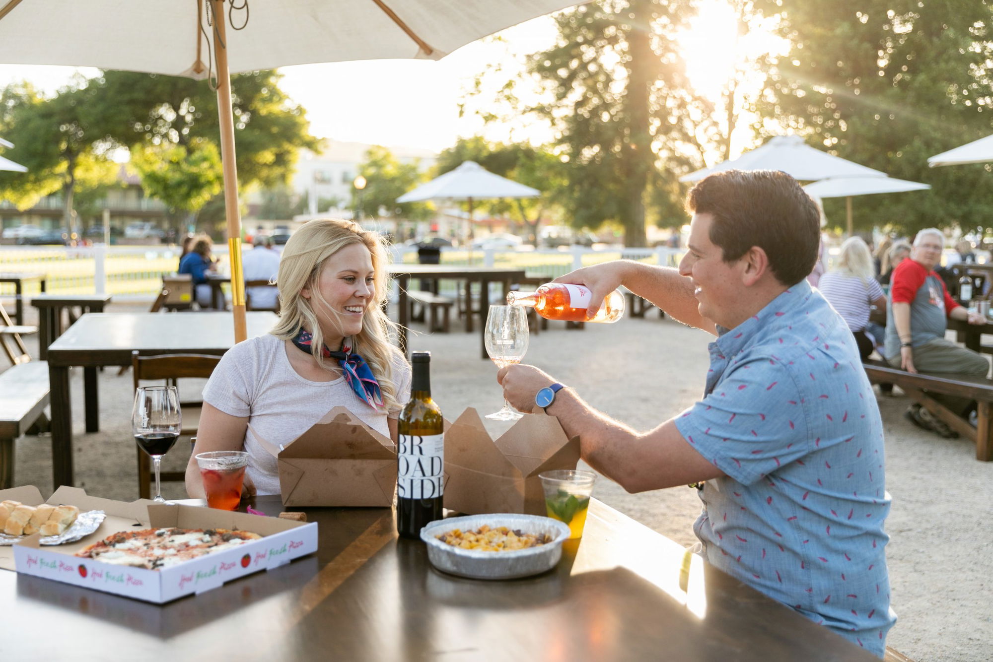 Dining in City Park is a 'Brilliant Idea'