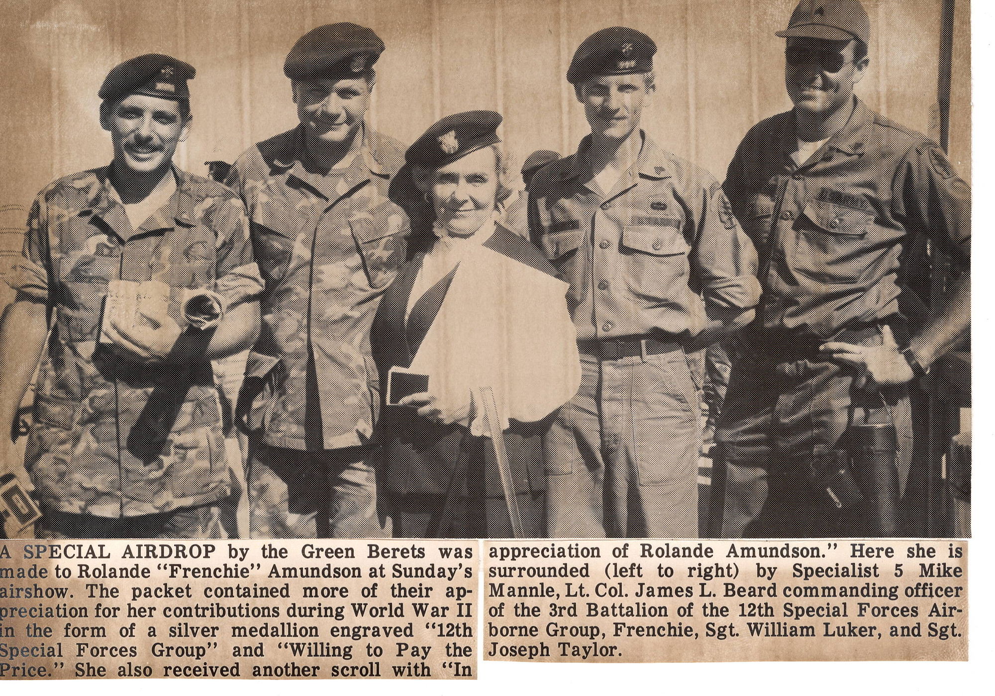 Rolande ‘Frenchy’ Amundson: Spy, survivor, nurse, and philanthropist