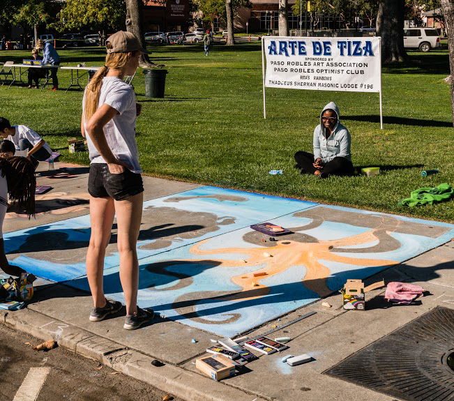 Arté de Tiza Brings Young Artists to Downtown Paso