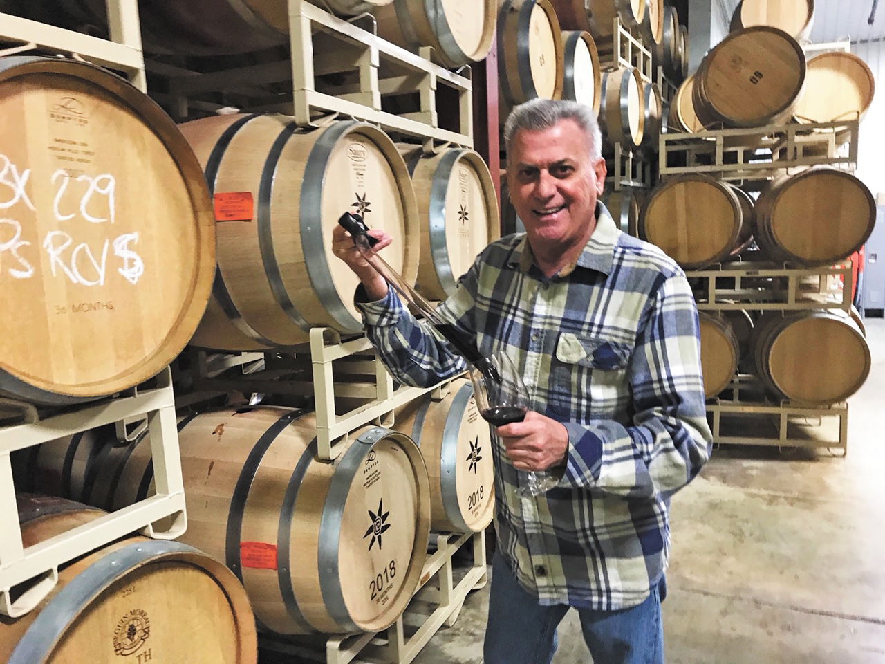 Barrel Tasting At Tobin James Cellars