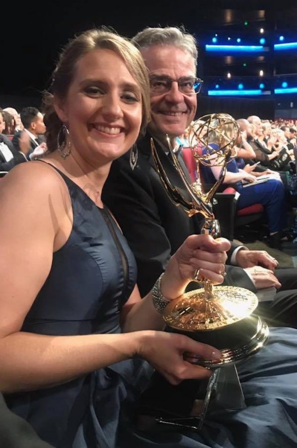 Jamie Martin wins emmy at CAA