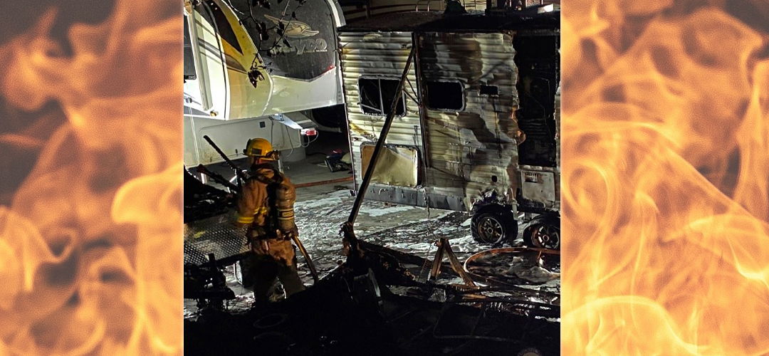 Paso Robles Fire Involving Multiple Recreational Vehicles
