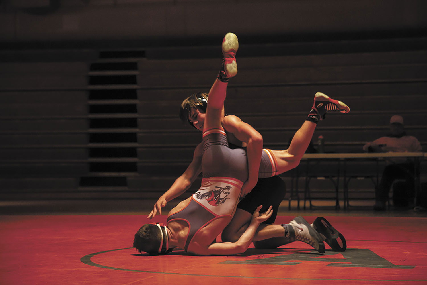 Bearcats Take Down Hounds in Dual