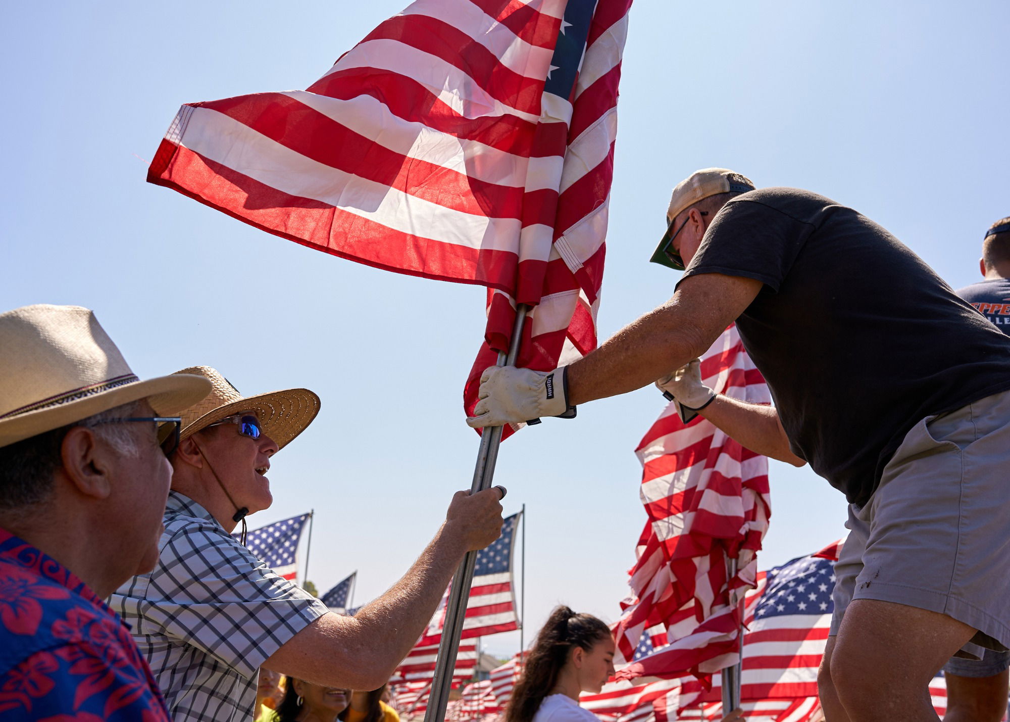Waves of Flags Returns to Pepperdine as a moving tribute to 9/11 victims